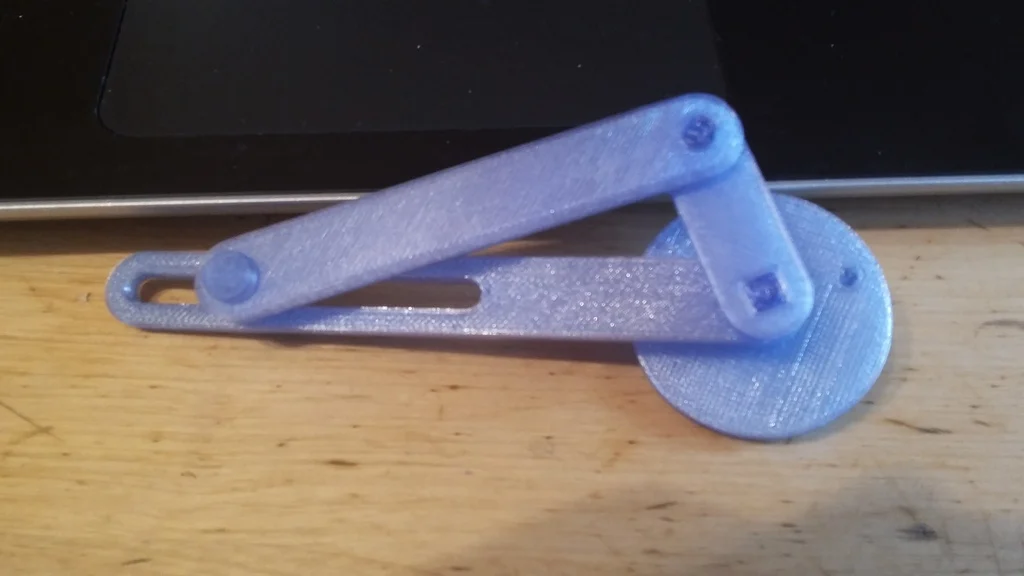 3D Print of Slider-crank linkage